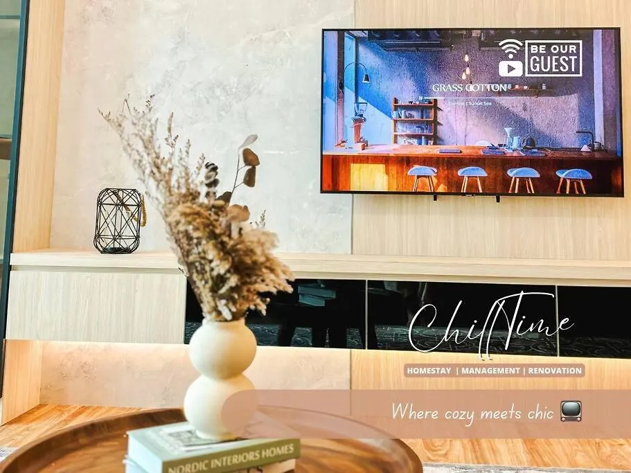 아파트 Paradigm Residence Superview X2Netflix 5G By Chilltime Homestay 조호르 바루 말레이시아