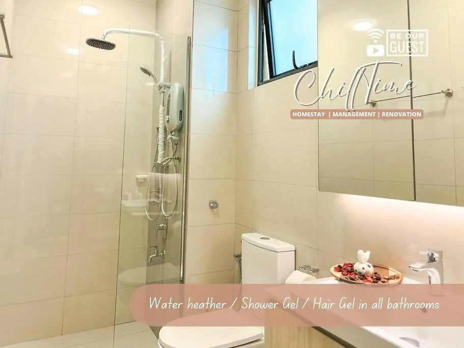 아파트 Paradigm Residence Superview X2Netflix 5G By Chilltime Homestay 조호르 바루