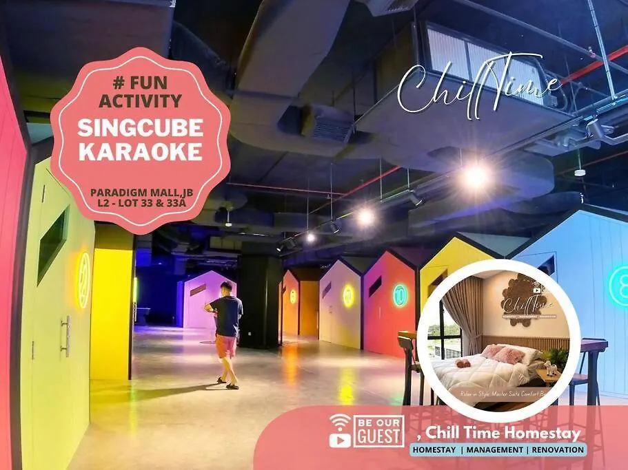 Paradigm Residence Superview X2Netflix 5G By Chilltime Homestay 조호르 바루