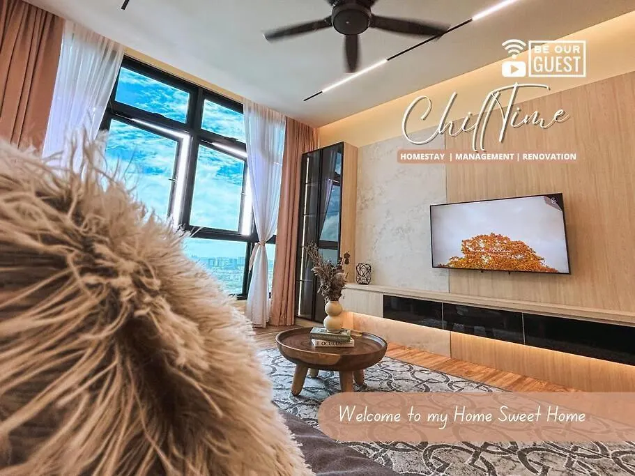 Paradigm Residence Superview X2Netflix 5G By Chilltime Homestay 조호르 바루