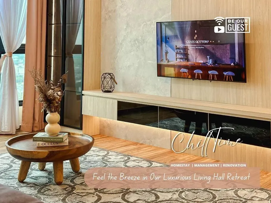 Paradigm Residence Superview X2Netflix 5G By Chilltime Homestay Johor Bahru