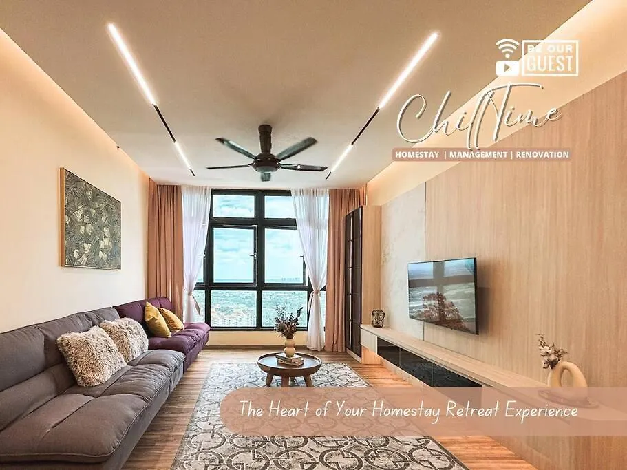 Paradigm Residence Superview X2Netflix 5G By Chilltime Homestay Johor Bahru