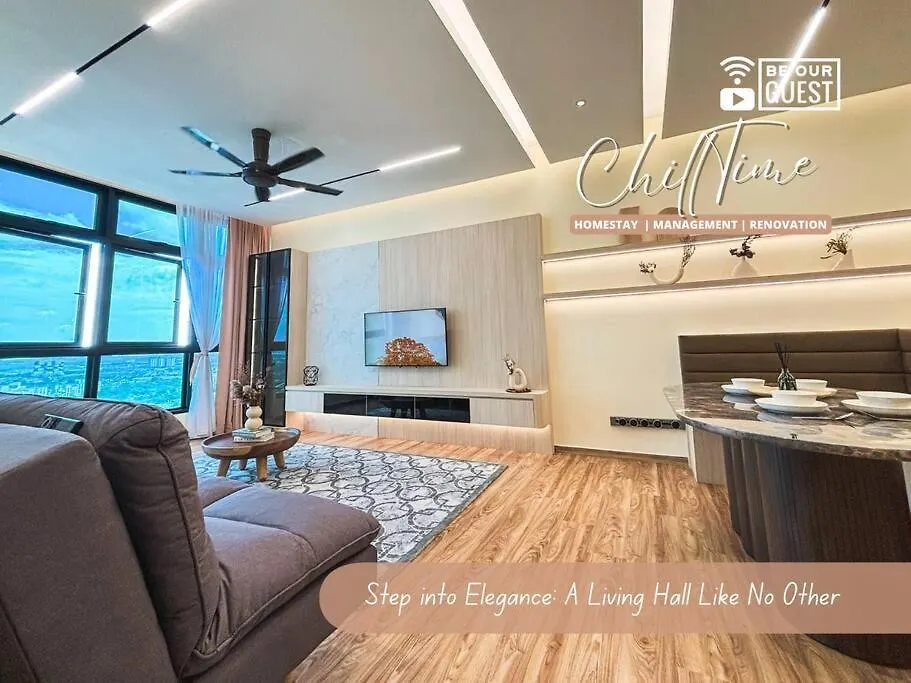 Paradigm Residence Superview X2Netflix 5G By Chilltime Homestay Johor Bahru 0*,  Malaysia