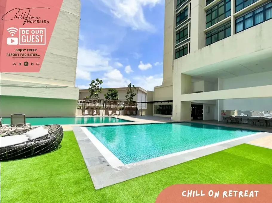 Paradigm Residence Superview X2Netflix 5G By Chilltime Homestay Johor Bahru