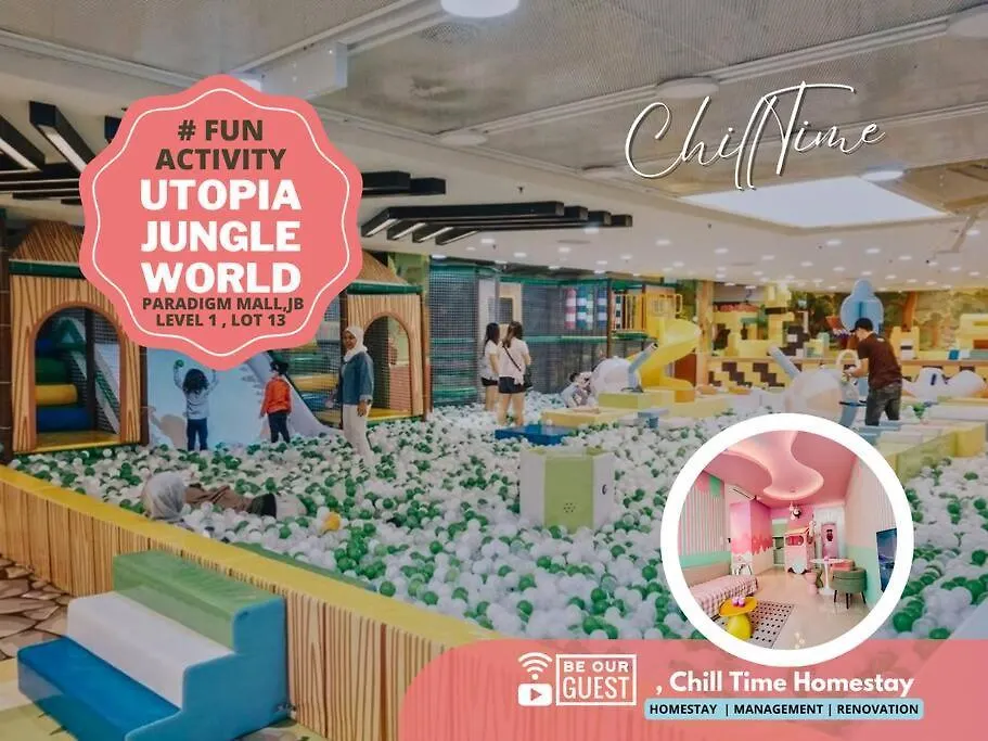 Paradigm Residence Superview X2Netflix 5G By Chilltime Homestay Johor Bahru Malaysia